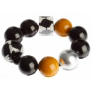 schwarz/orange