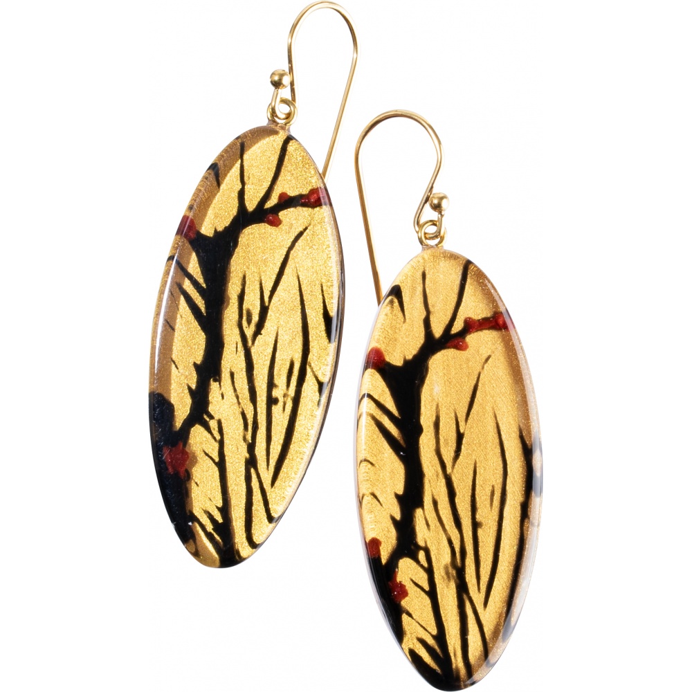 Autumn by Zsiska, Ohrringe, tree