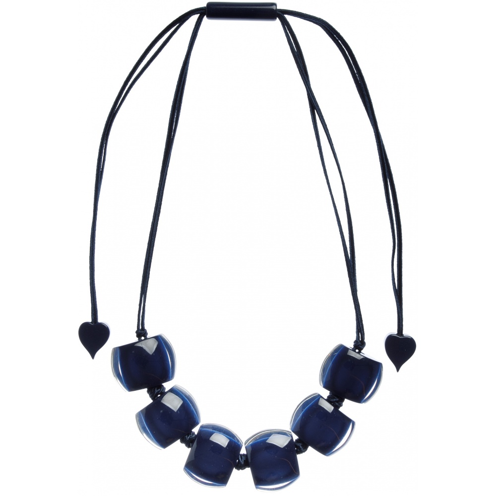 Bellissima by Zsiska, Kette, längenverstellbar, navy