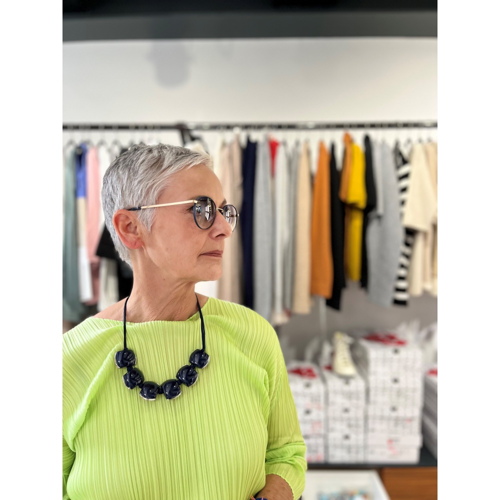 Bellissima by Zsiska, Kette, längenverstellbar, navy