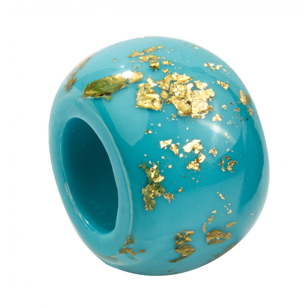 Bliss by Zsiska, Bliss Stein klein, türkis/gold