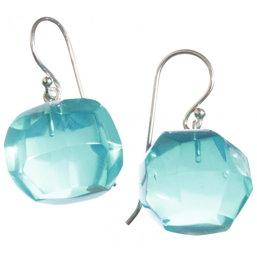 Bliss by Zsiska, Ohrringe, grün diamant