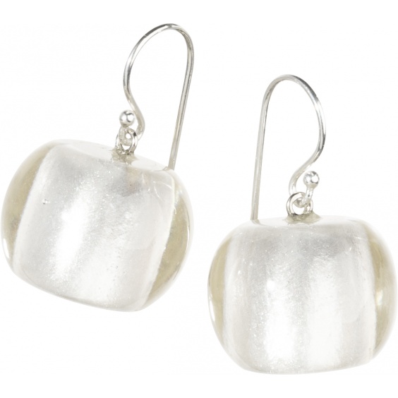 earrings, pearl