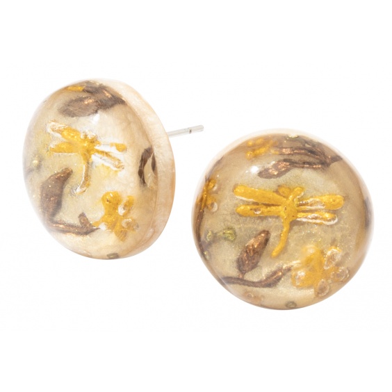 Ohrringe stecker, gold