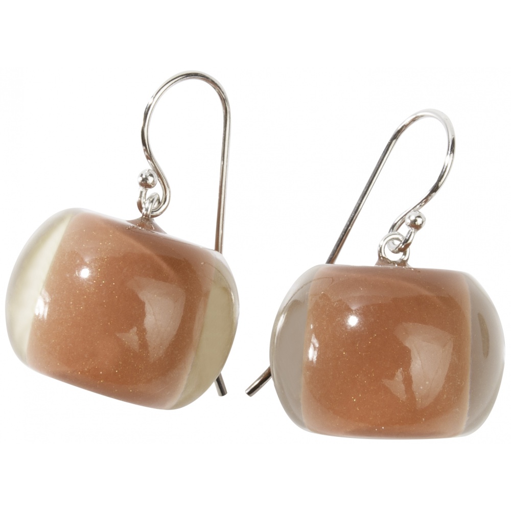 Bliss by Zsiska, Ohrringe, terracotta