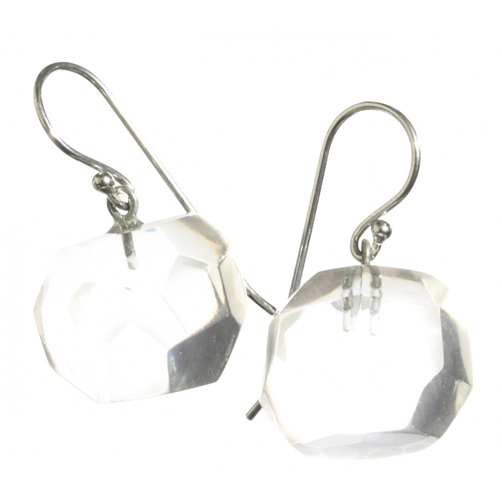 Bliss by Zsiska, Ohrringe, transparent diamant