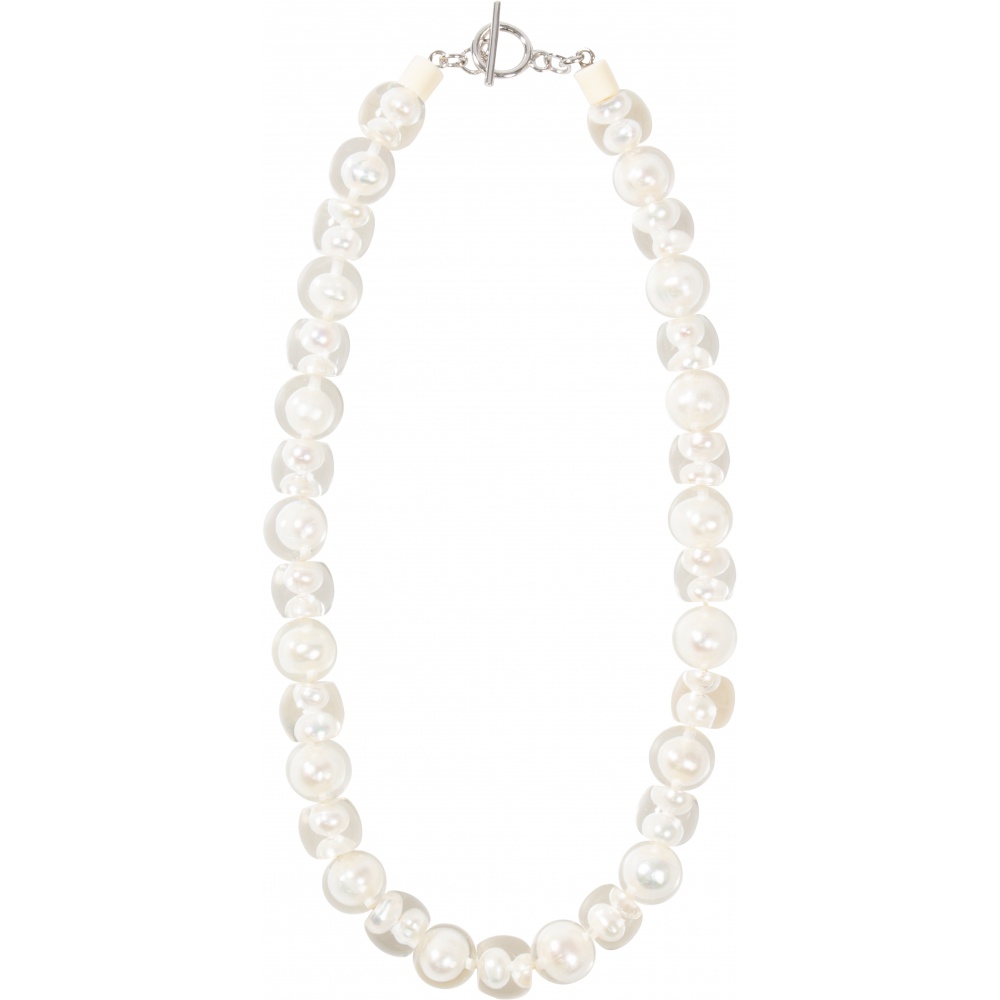 Bubbling Pearl 20 by Zsiska, Kette, weiß