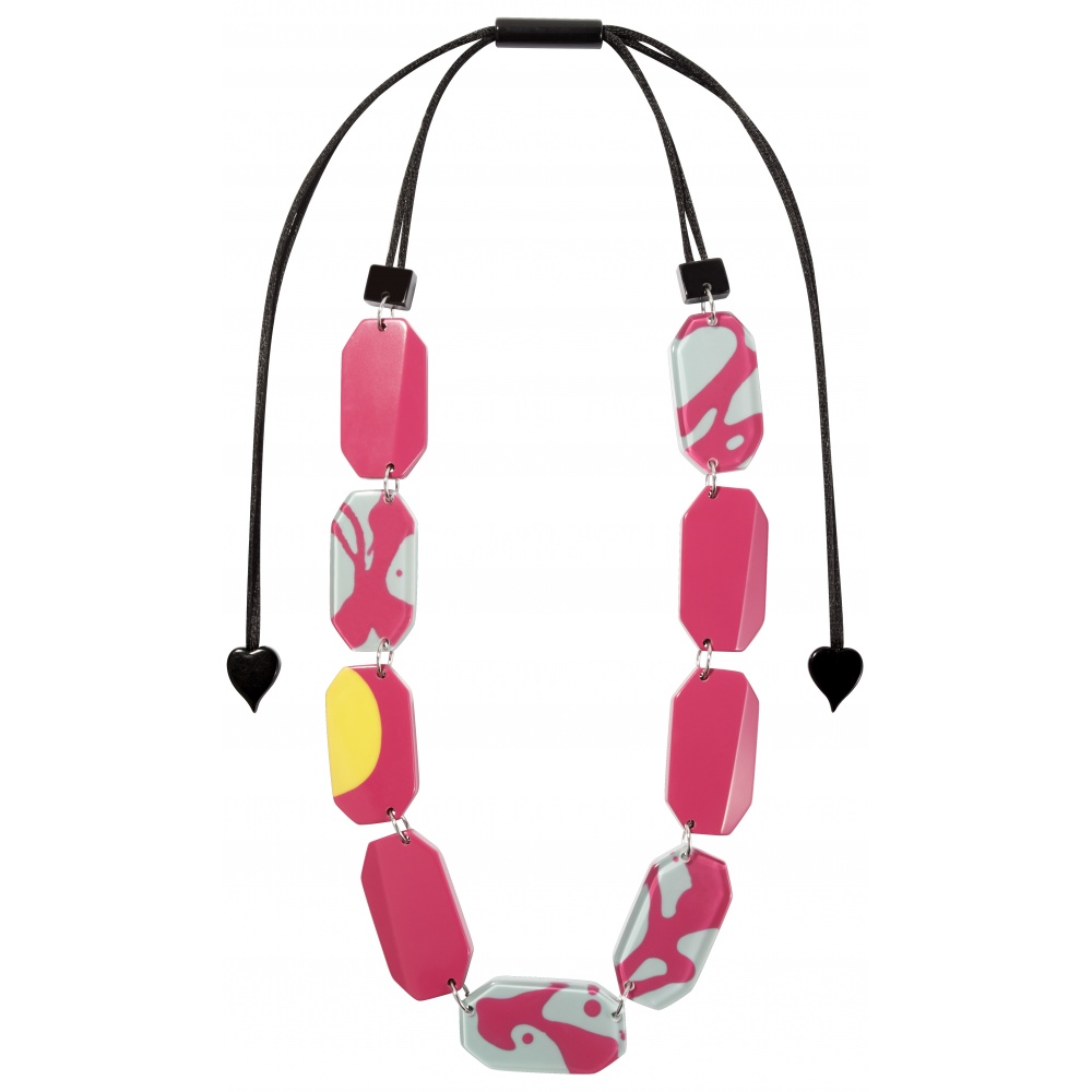 Century by Zsiska, Kette, längenverstellbar, pink