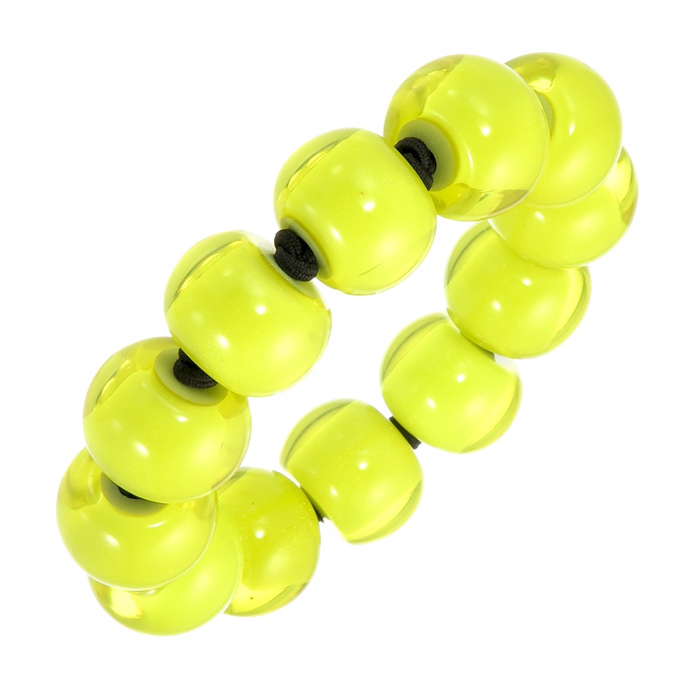 COLOURFUL BEADS by Zsiska, Armband, grün
