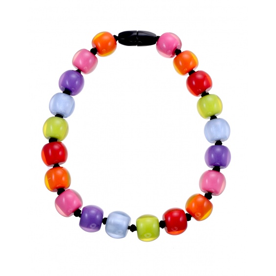 necklace, multicolor