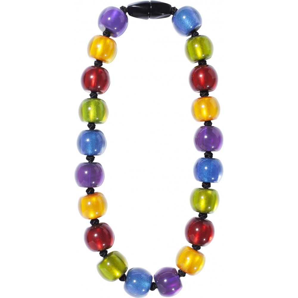 COLOURFUL BEADS by Zsiska, Kette , newspectrum