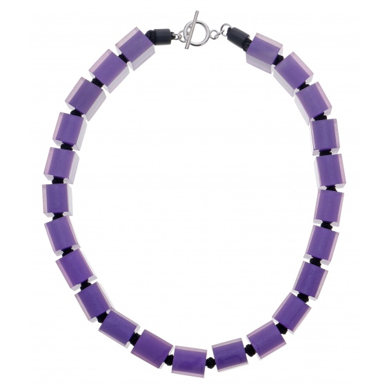 necklace, violet