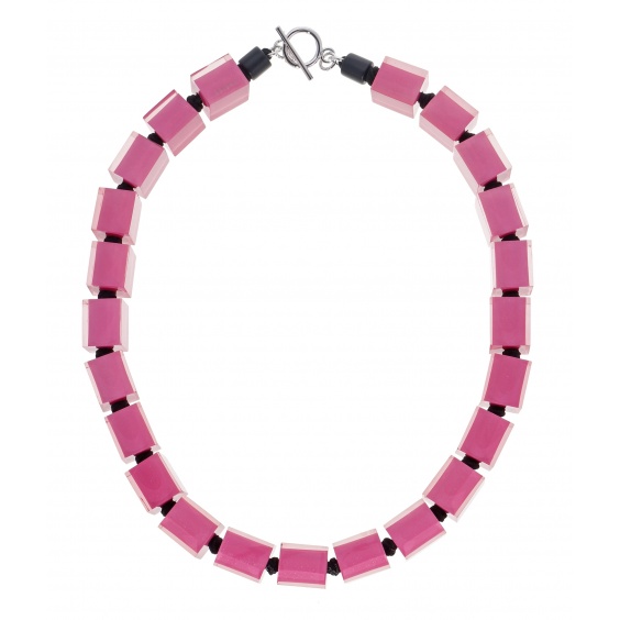 necklace, pink