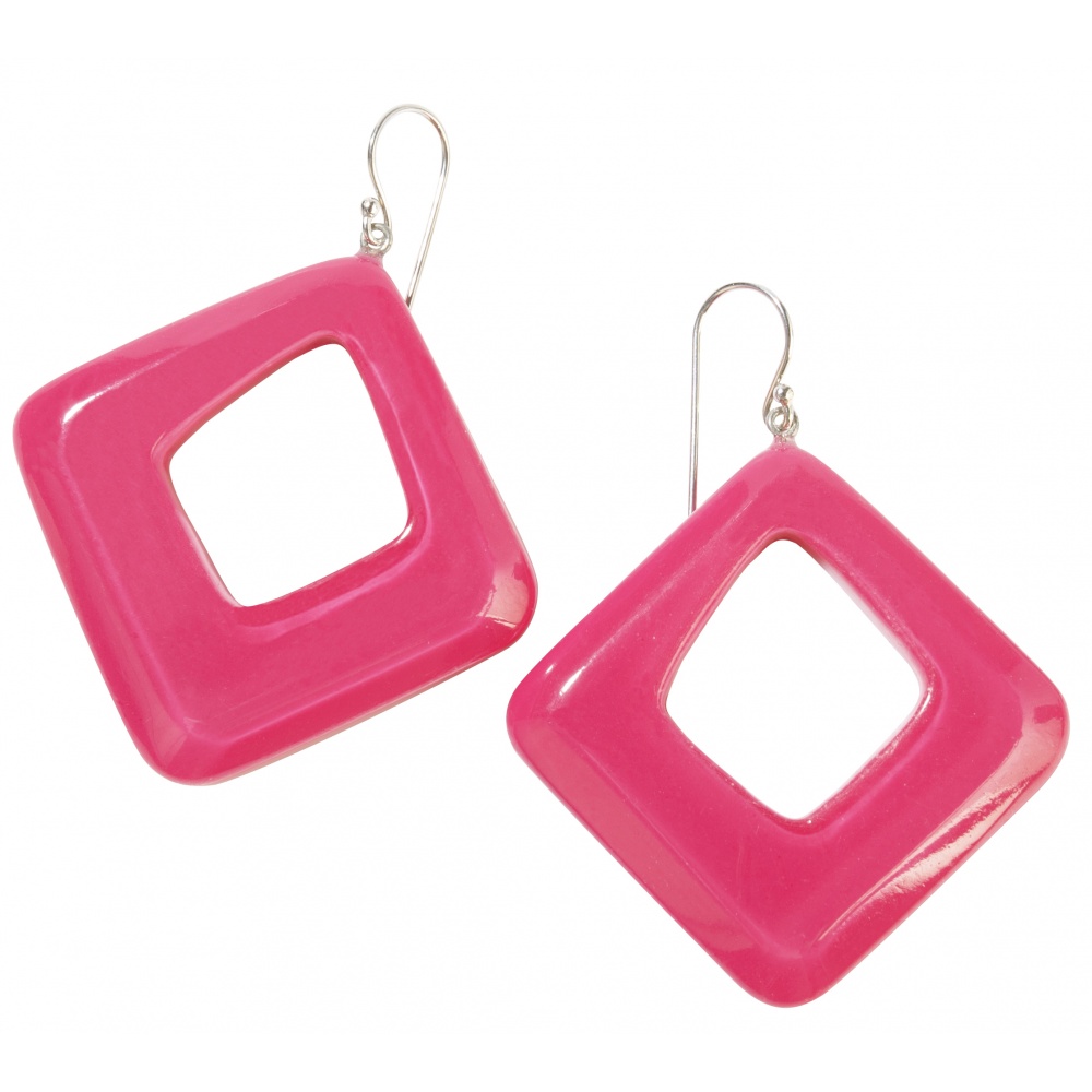Colourful Statement by Zsiska, Ohrringe, pink