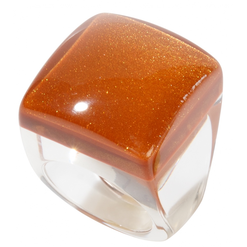 Colourful Statement by Zsiska, Ring, ocker