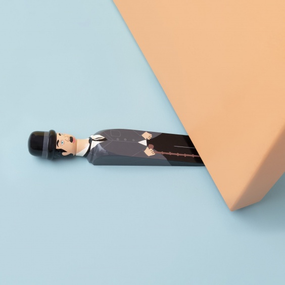Door Stopper (back soon), CHAZ (Charlie Chaplin)