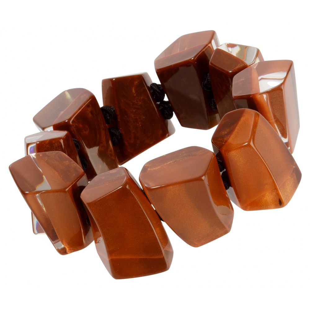 Emocion by Zsiska, Armband, braun