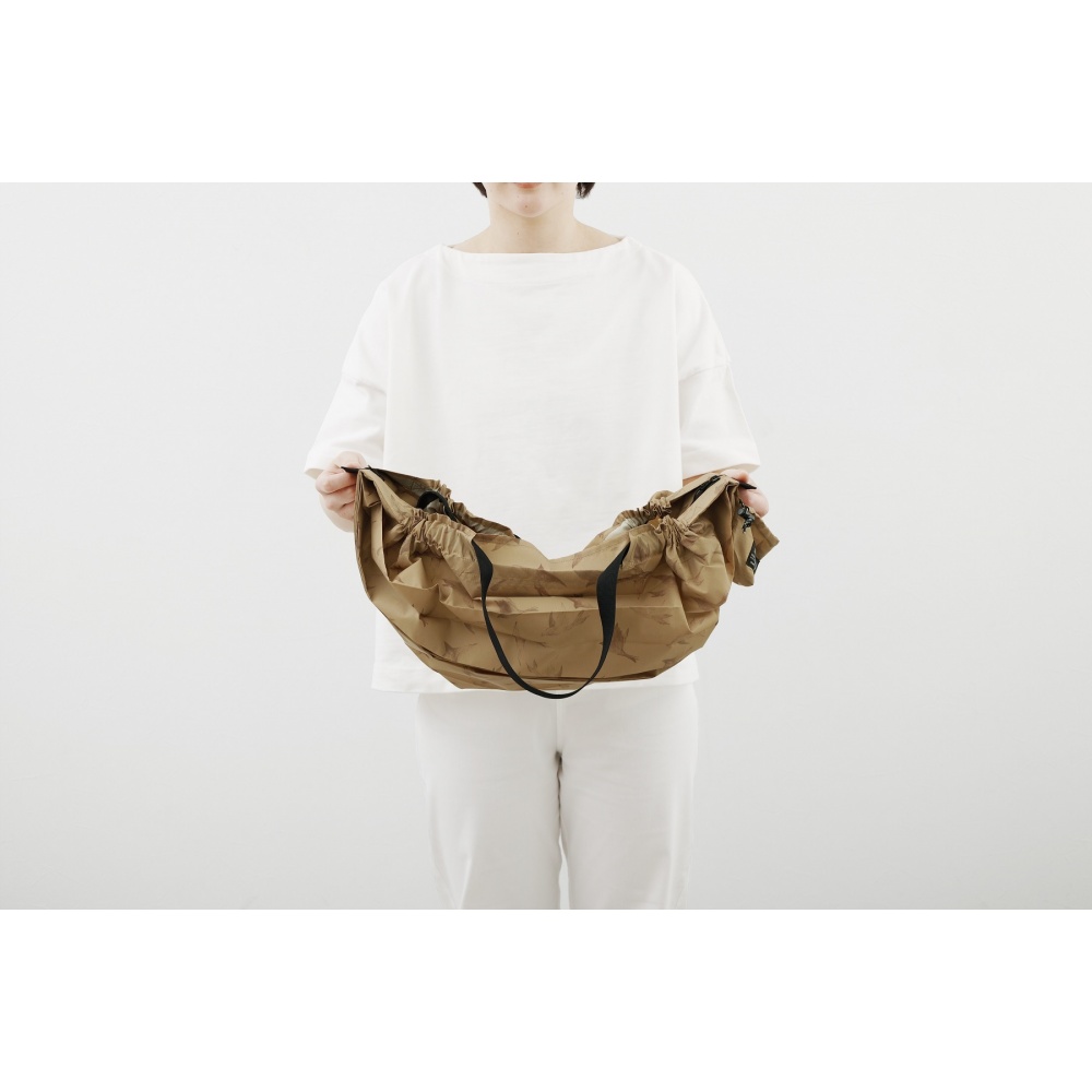 foldable bags by Shupatto, faltbare Tasche L (mit Zip), flying birds