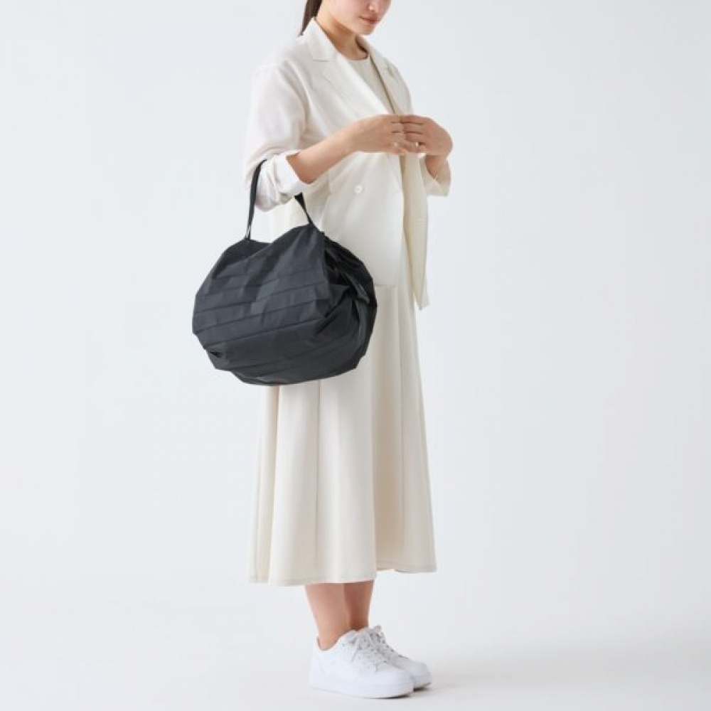 foldable bags by Shupatto, faltbare Tasche M, Jet Black