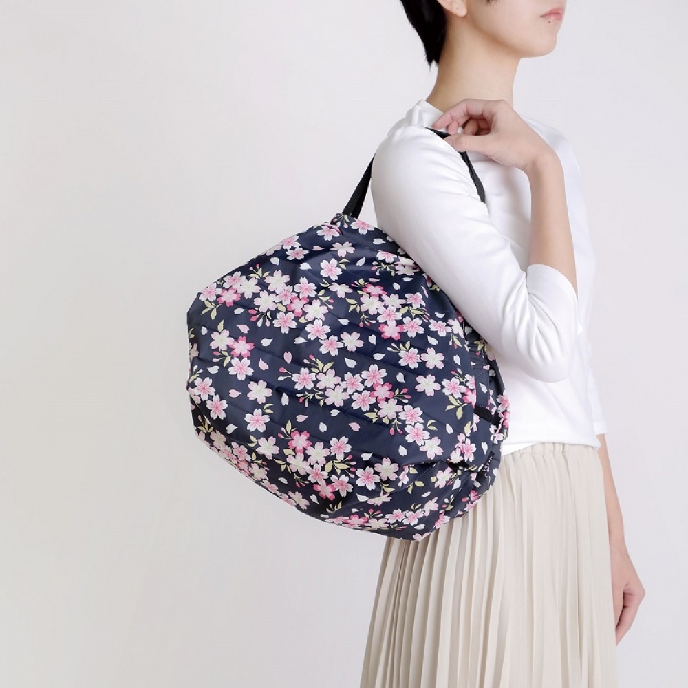 foldable bags by Shupatto, foldable bag M, Sakura