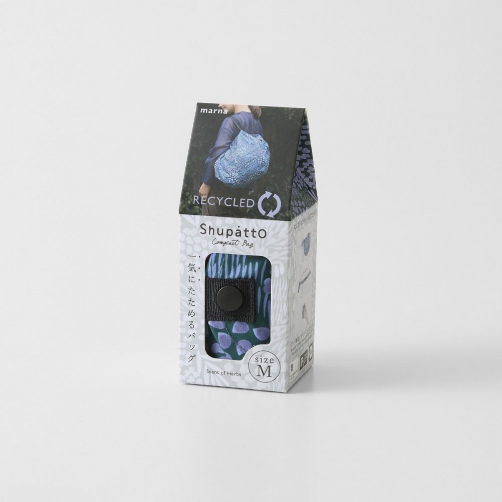 foldable bags by Shupatto, faltbare Tasche M, Scent of Herbs Recycled 