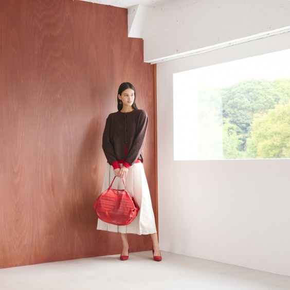 faltbare Tasche M , Sunrise Glory Recycled 
