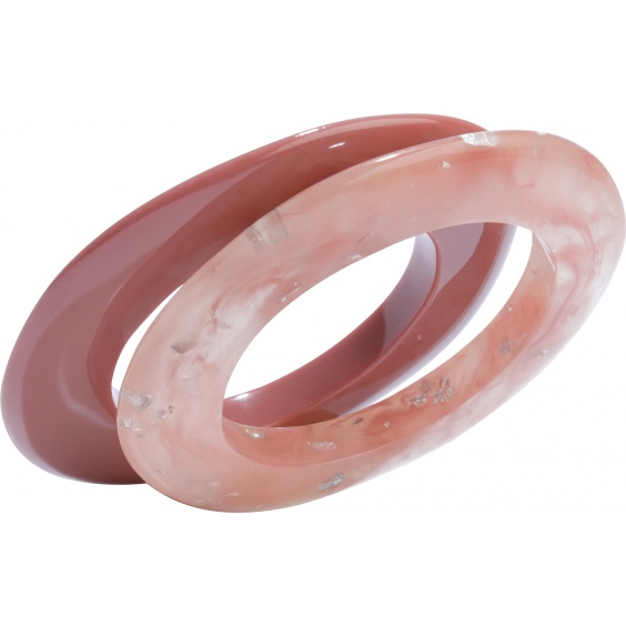 bracelet 2 pices, pink
