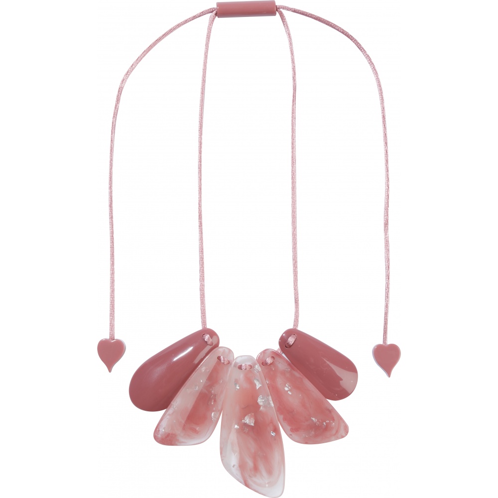 Kamala by Zsiska, Kette, längenverstellbar, rosa