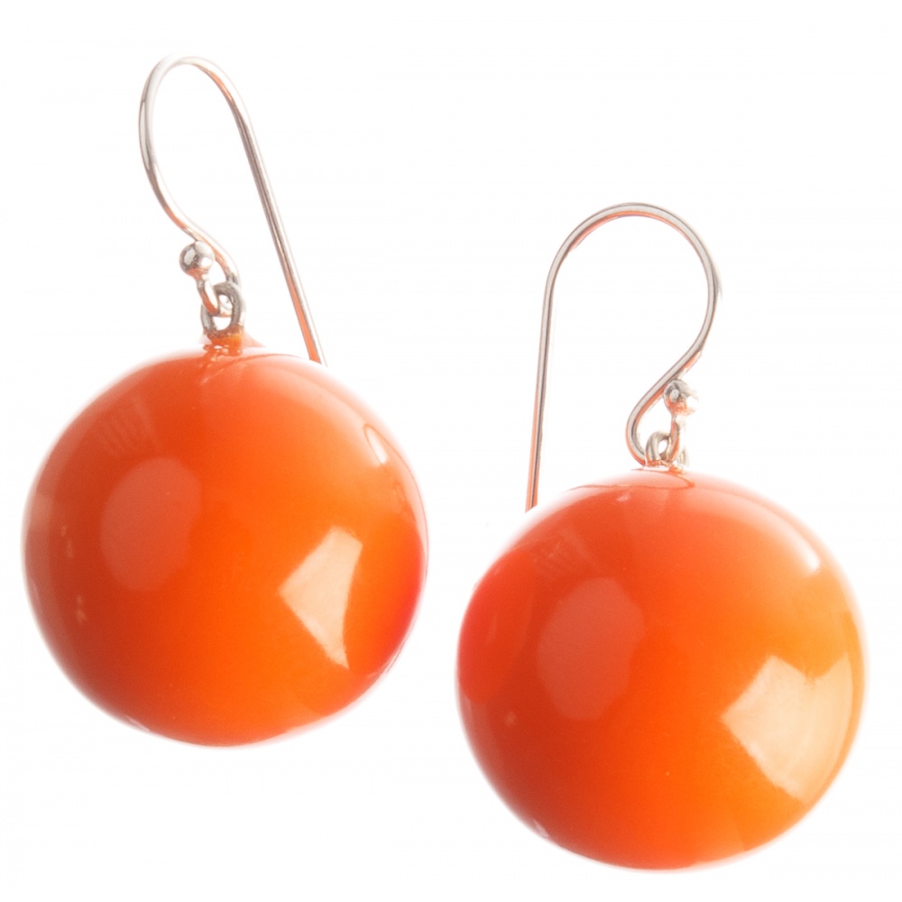 Luna by Zsiska, Ohrringe, orange