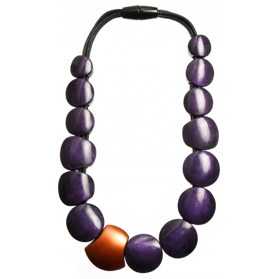 necklace, purple