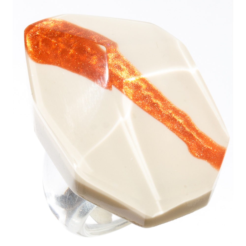 Pacaya by Zsiska, Ring, weiß