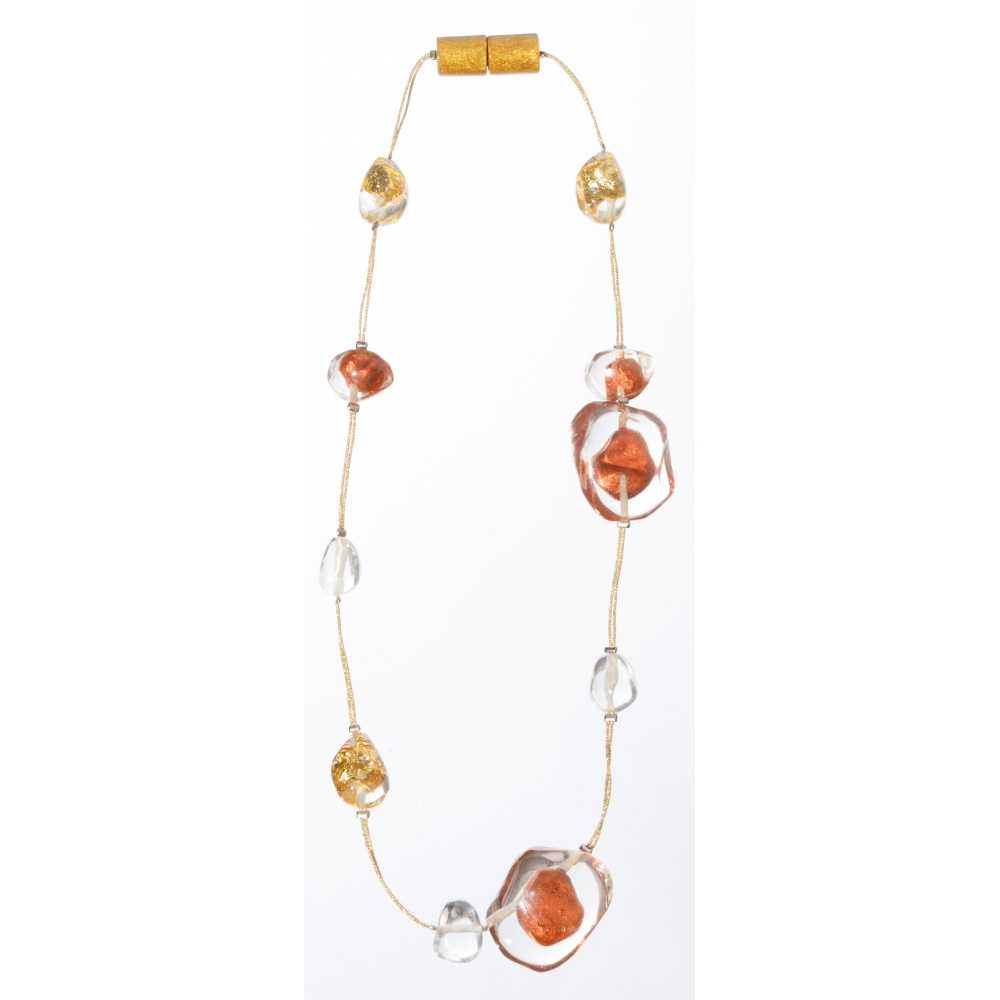 Paloma by Zsiska, Kette , gold/kupfer