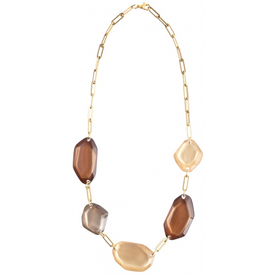 Kette , rust/cream 