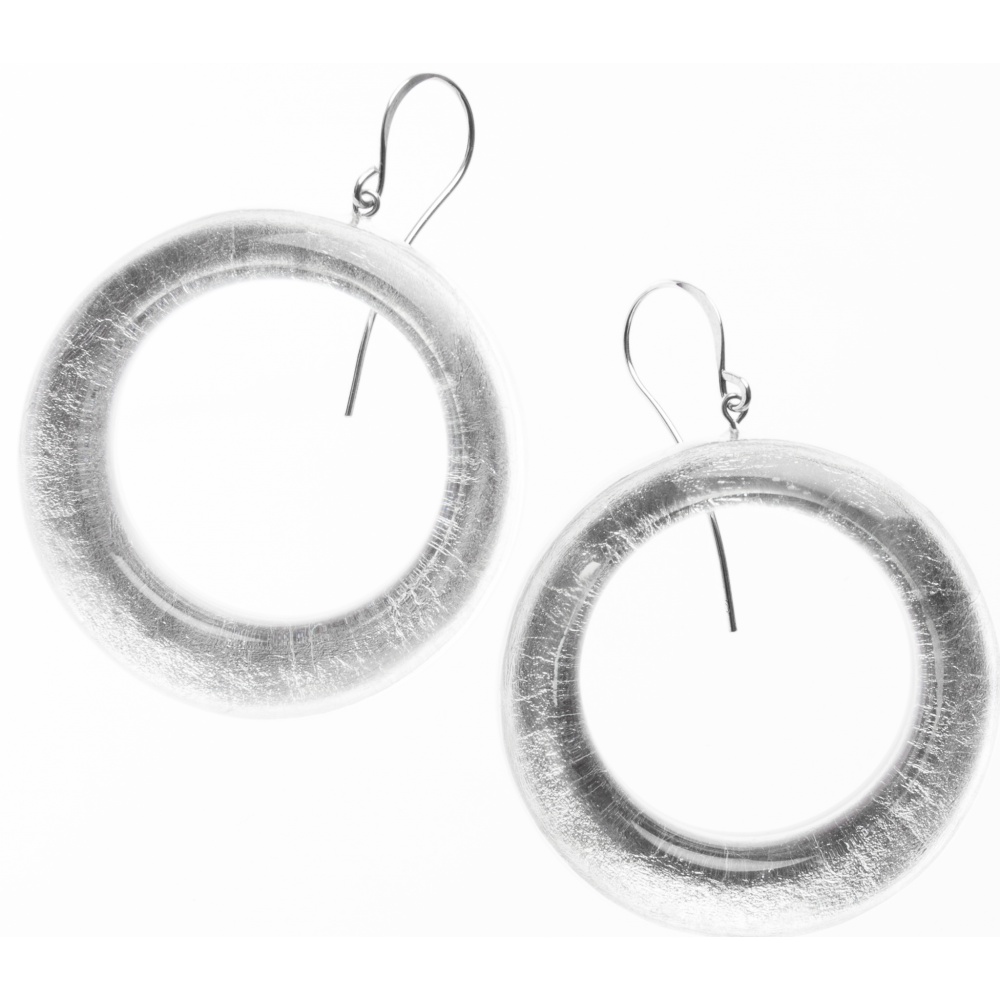 Precious by Zsiska, Ohrringe (groß), silber