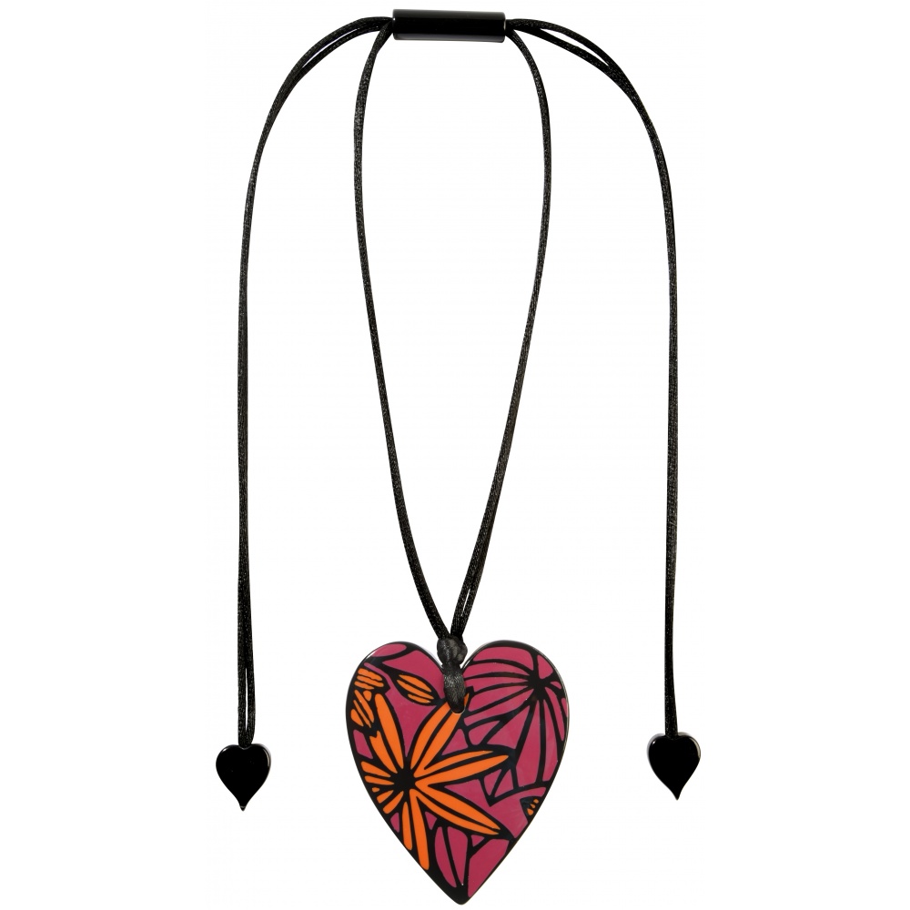 Prima Heart by Zsiska, Kette, längenverstellbar, orange
