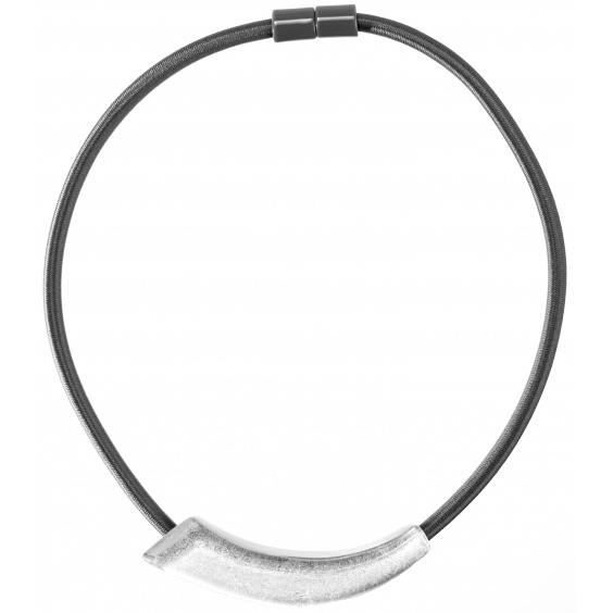 necklace, silver