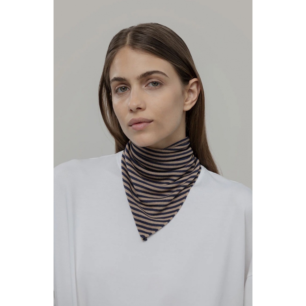 Rifo  by Rifo, Bandana aus Viskose, blau/beige