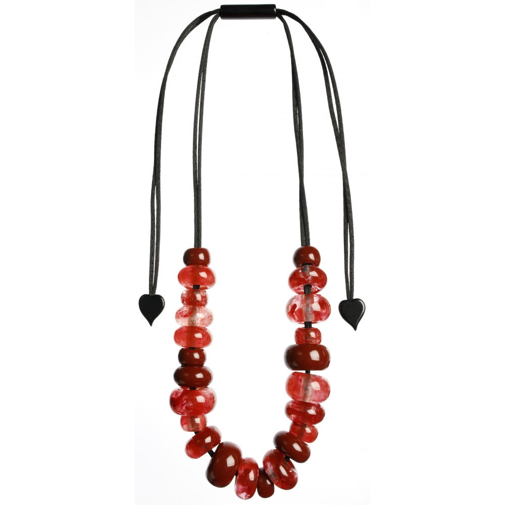 Whimsical by Zsiska, Kette, längenverstellbar, rot